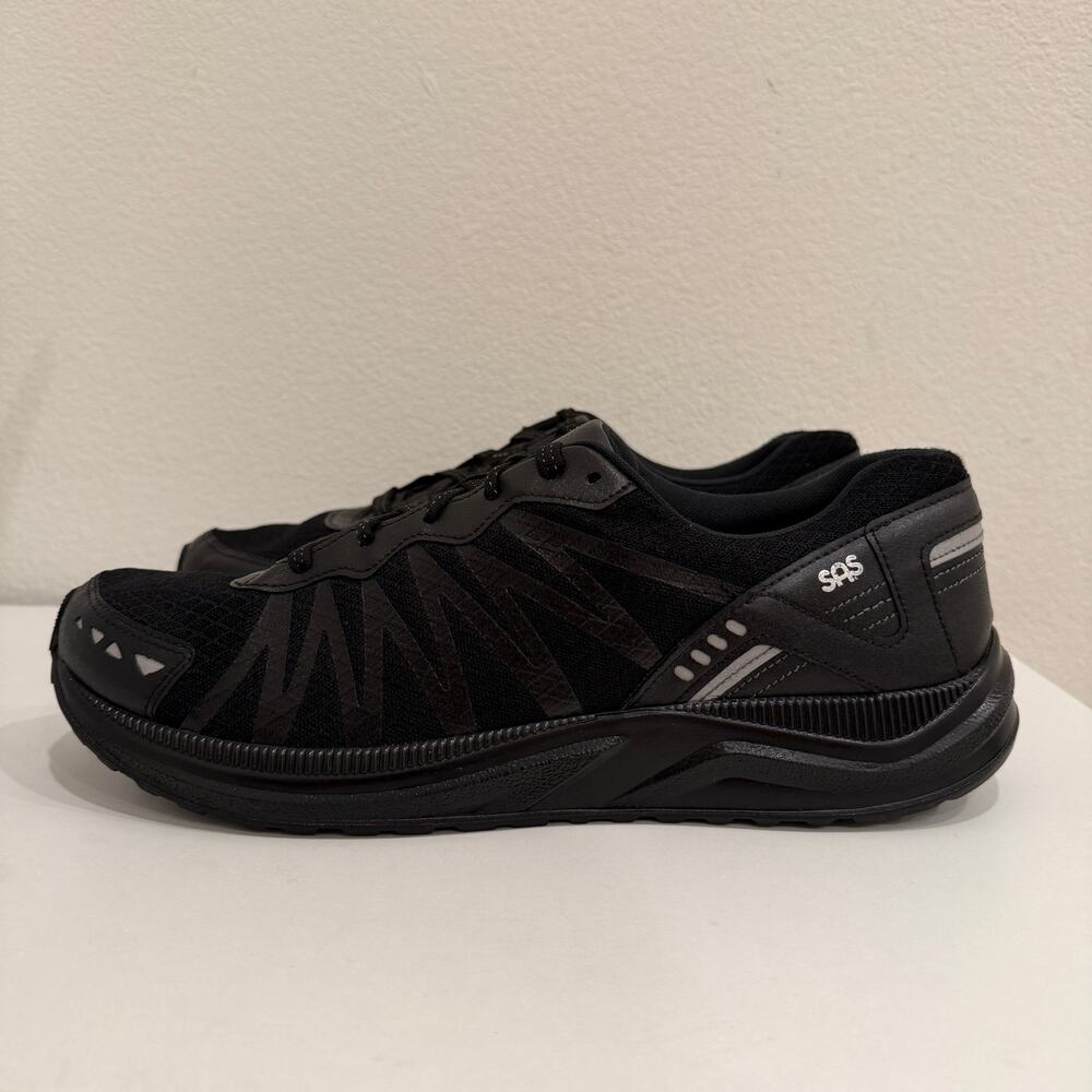SAS Mission One Pursuit Athletic Shoes Men's Sz 12.5D Black Vibram Walking 12.5